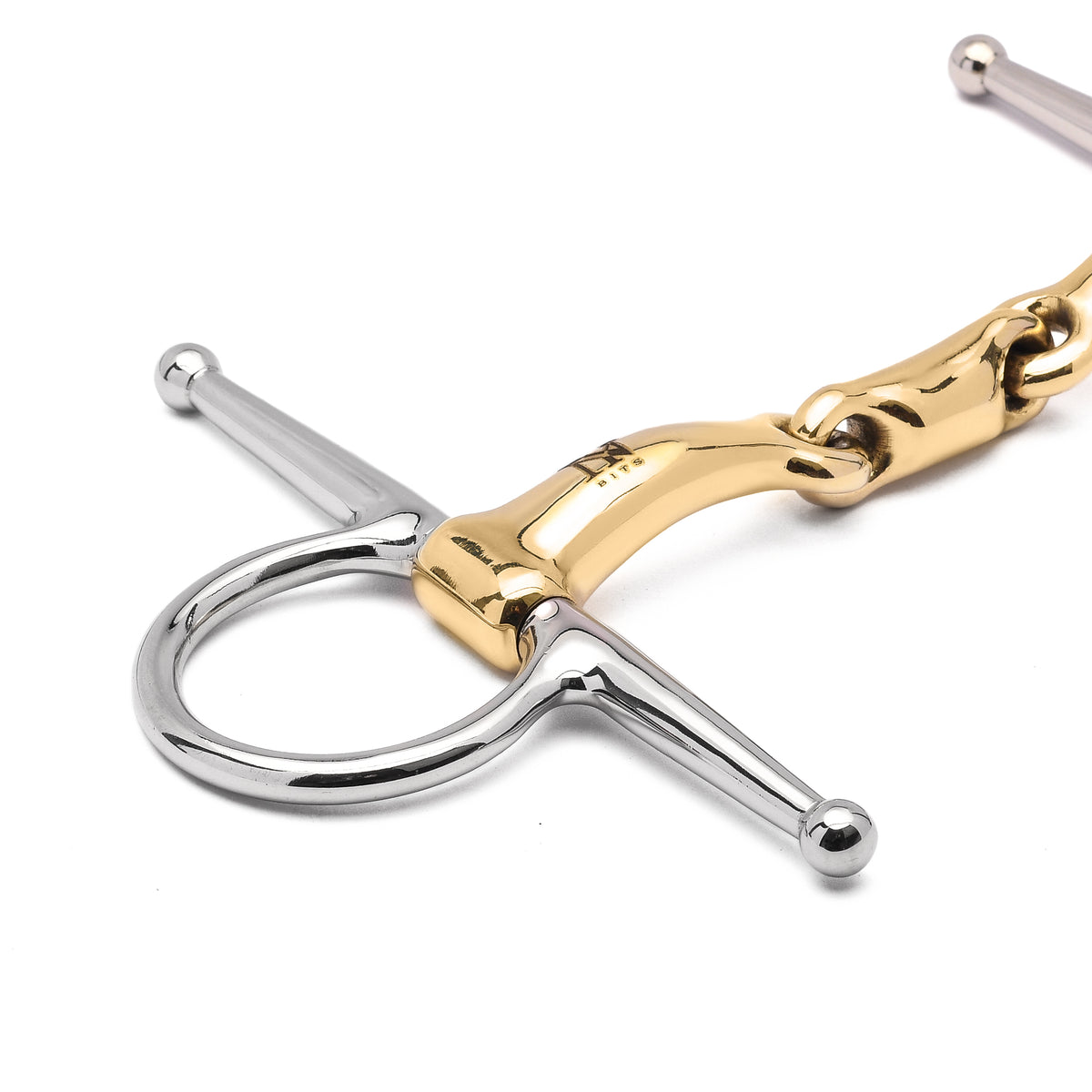 Full Cheek German Silver Snaffle Jointed Lozenge