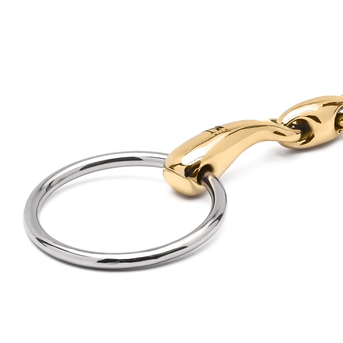 Loose Ring German Silver Double Jointed Snaffle