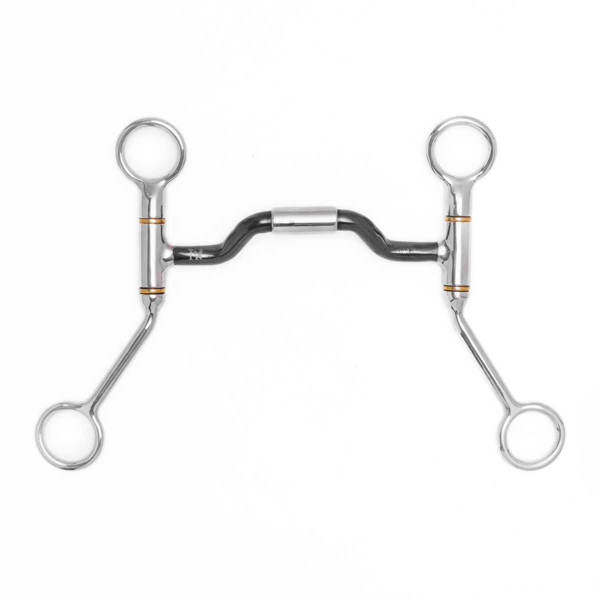 Western Shank Sweet Iron Low Port Copper Inlays