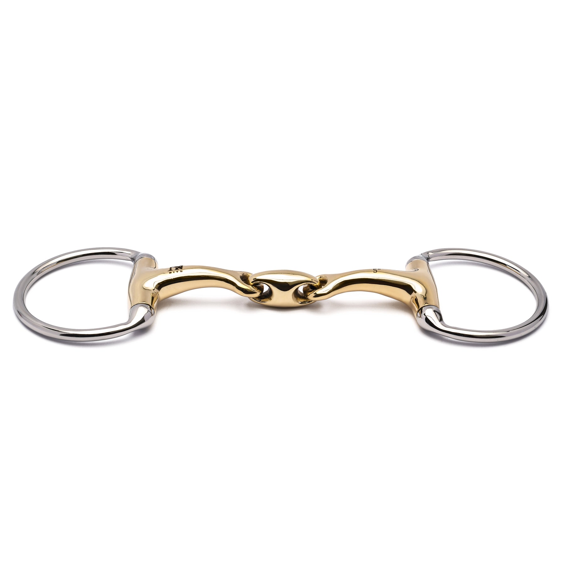 Eggbutt Snaffle Bit. 5 3/4. Stainless Steel. Flat Rings Eggbutt Snaffle Bit. 5 3/4. Stainless Steel. Flat Rings