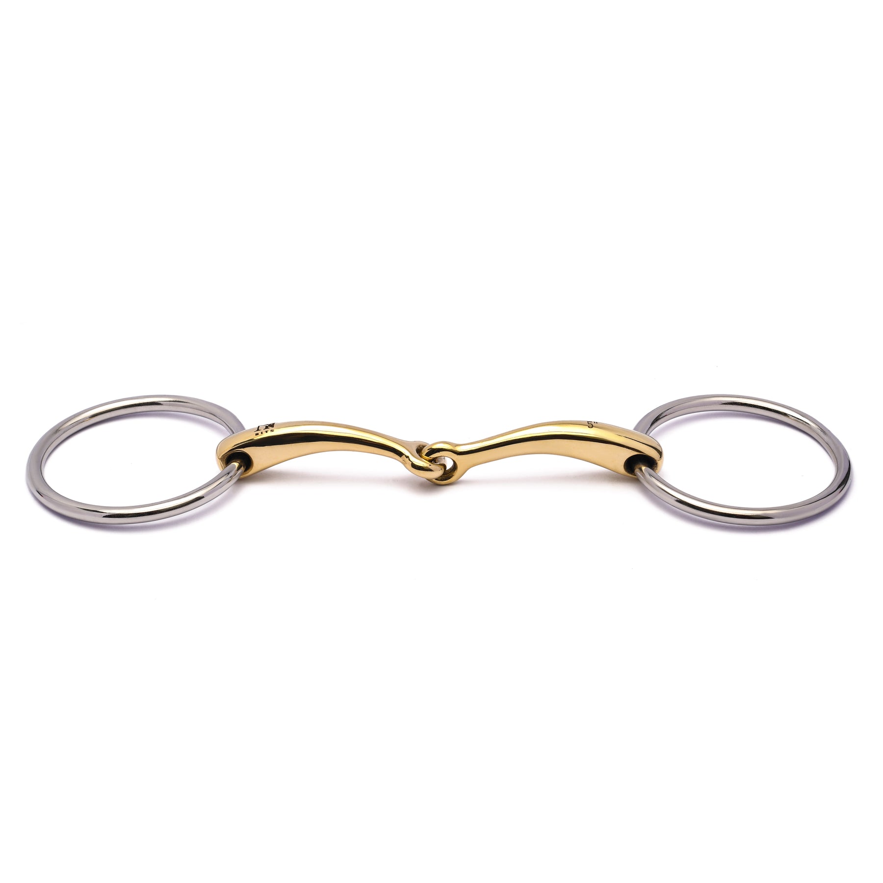 Loose Ring Single Jointed German Silver Snaffle