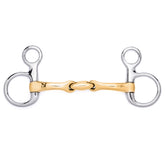 Baucher German Silver Jointed Lozenge Snaffle